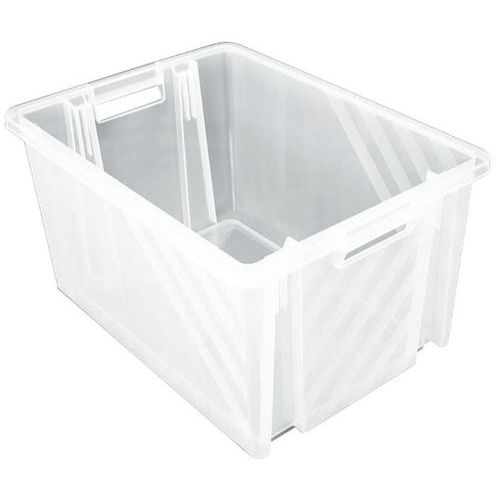 Pojemniki plastikowe NovaBac, sztaplowane, 54 l