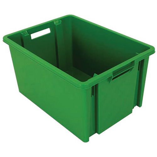 Pojemniki plastikowe NovaBac, sztaplowane, 54 l