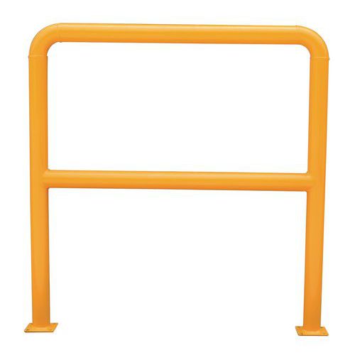 Metalowe barierki Manutan Expert, długość 100 cm, średnica 38 mm