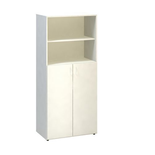 Szafy wysokie szerokie Alfa 500, 178 x 80 x 47 cm, z wnęką i drzwiami