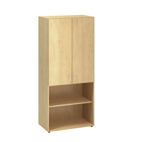Szafy wysokie szerokie Alfa 500, 178 x 80 x 47 cm, z wnęką i drzwiami