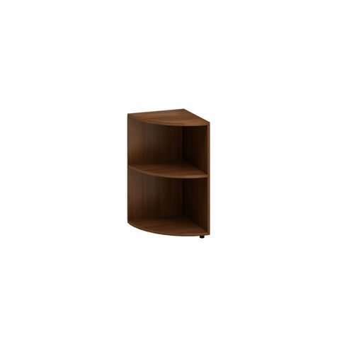 Szafki niskie narożne Alfa 500, 73,5 x 45 x 45 cm, otwarte