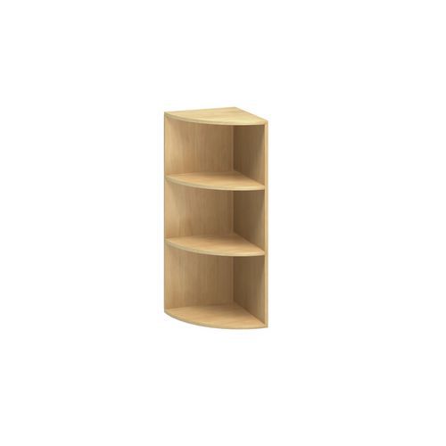 Szafki średnie dostawne narożne Alfa 500, 104,5 x 45 x 45 cm, otwarte