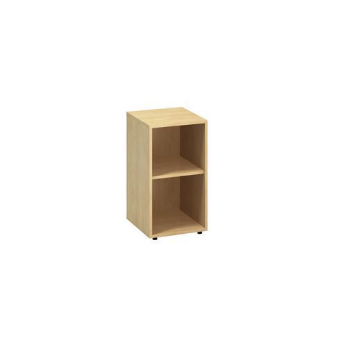 Szafki niskie wąskie Alfa 500, 73,5 x 40 x 45 cm, otwarte