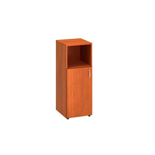 Szafki średnie wąskie Alfa 500, 106,3 x 40 x 47 cm, z wnęką i drzwiczkami – wersja lewa