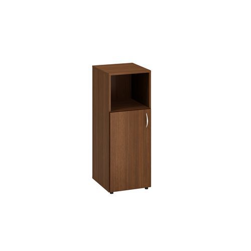 Szafki średnie wąskie Alfa 500, 106,3 x 40 x 47 cm, z wnęką i drzwiczkami – wersja lewa