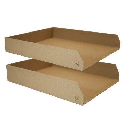 Zestaw 2 tacek na listy Savana A4+ Kraft - Oxford