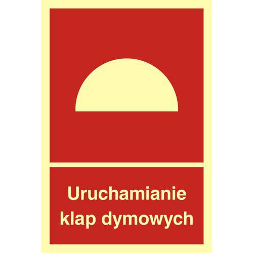 Uruchamianie klap dymowych