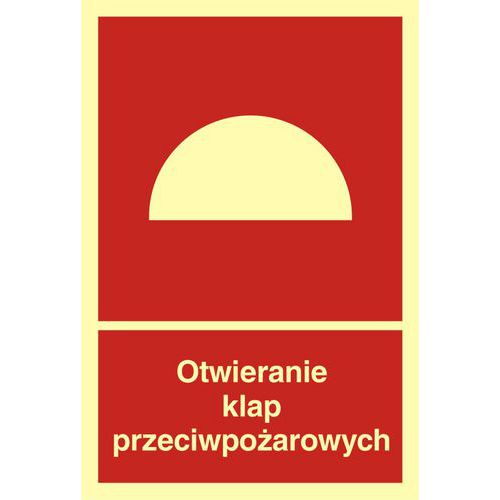 Otwieranie klap przeciwpożarowych