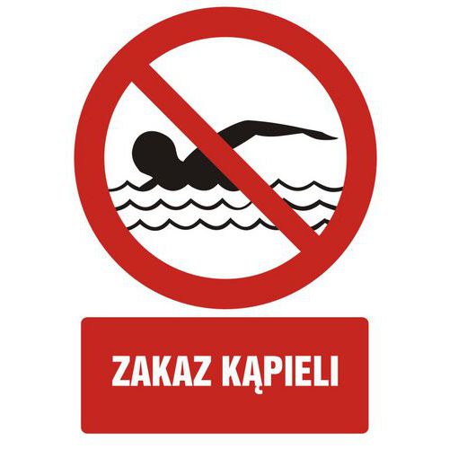 Zakaz kąpieli