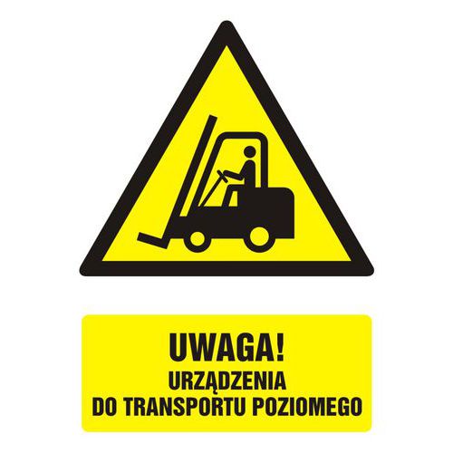 Uwaga! urządzenie do transportu poziomego
