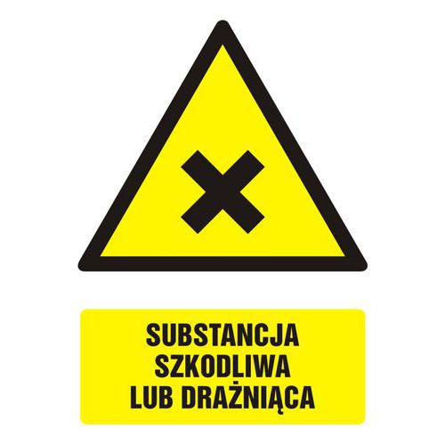 Substancja szkodliwa lub drażniąca