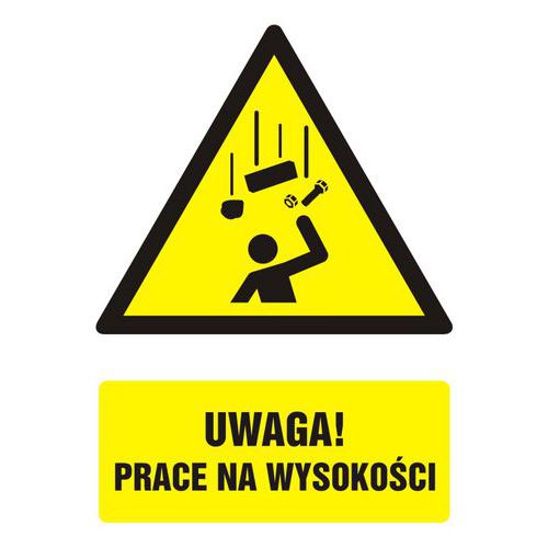 Uwaga! prace na wysokości