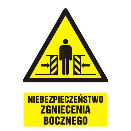 Niebezpieczeństwo zgniecenia bocznego