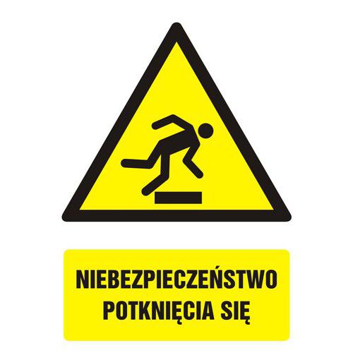Niebezpieczeństwo potknięcia się