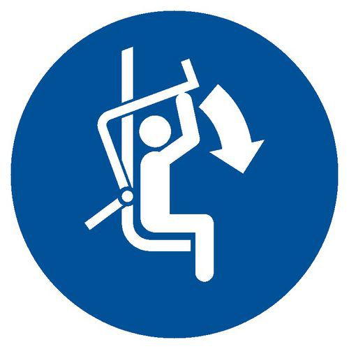 Zamknij zabezpieczenie wyciągu krzesełkowego