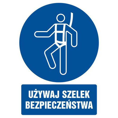 Używaj szelek bezpieczeństwa