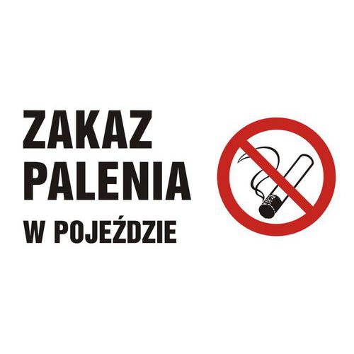 Zakaz palenia w pojeździe