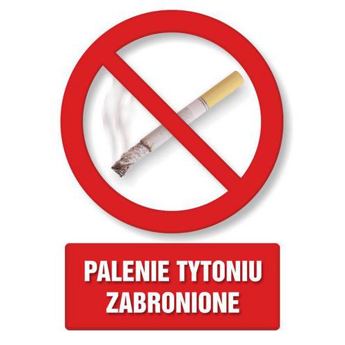 Palenie tytoniu zabronione 1