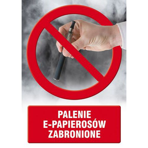 Palenie e-papierosów zabronione