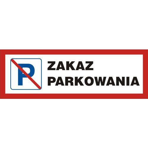 Zakaz parkowania
