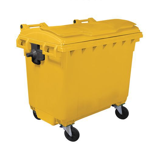 Plastikowe zewnętrzne pojemniki na odpady Manutan Expert, pojemność 660 l Plastikowe zewnętrzne pojemniki na odpady Manutan Expert, pojemność 660 l