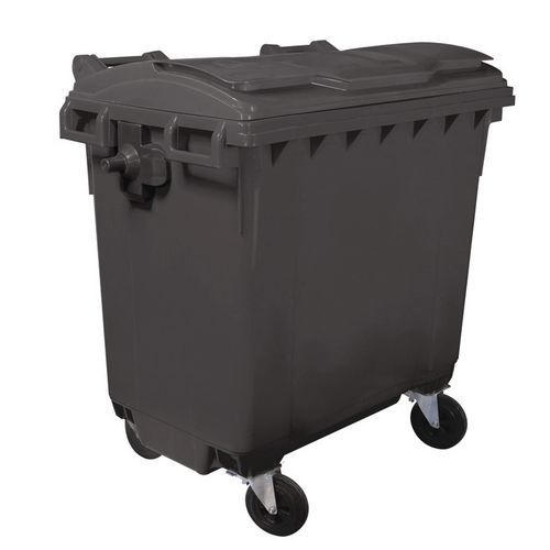 Plastikowe zewnętrzne pojemniki na odpady Manutan Expert, pojemność 770 l Plastikowe zewnętrzne pojemniki na odpady Manutan Expert, pojemność 770 l