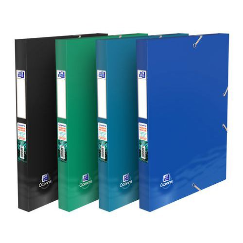 Pudełko na dokumenty Oxford Oceanis 24×32 cm, grzbiet 25 mm