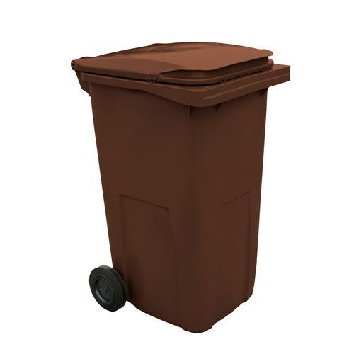 Plastikowe pojemniki zewnętrzne na odpady segregowane, pojemność 240 l