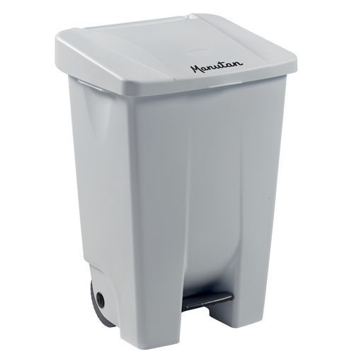 Plastikowe kosze na śmieci Manutan Expert Handy, pojemność 80 l