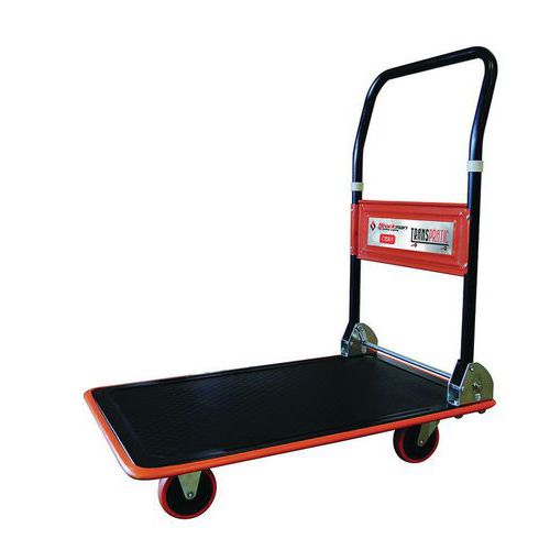 Wózek platformowy ze składanym uchwytem, do 150 kg