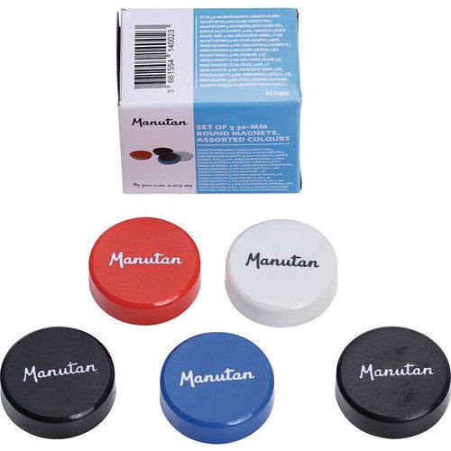 Magnesy Manutan Expert, 5 szt. Magnesy Manutan Expert, 5 szt.