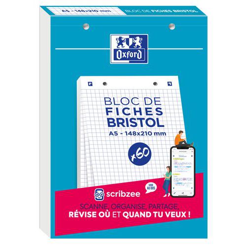 Bloki Oxford Bristol w kratkę, A5