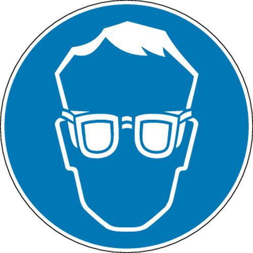 Znaki nakazowe – „Zastosuj ochronę oczu” – naprawiono Znaki nakazowe – „Zastosuj ochronę oczu” – naprawiono