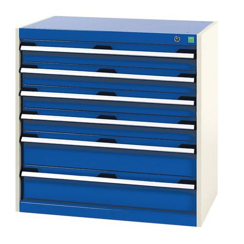 Szafki warsztatowe z szufladami Bott SL-85, wysokość 80 cm
