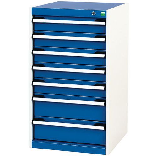 Szafki warsztatowe z szufladami Bott SL-55, wysokość 90 cm