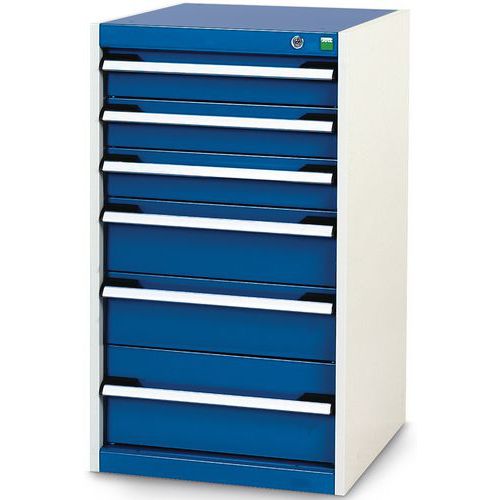 Szafki warsztatowe z szufladami Bott SL-55, wysokość 90 cm