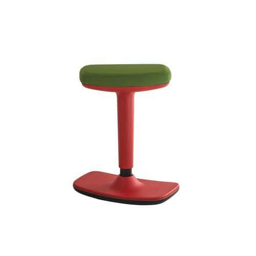 Krzesło balansujące LEO, czerwone