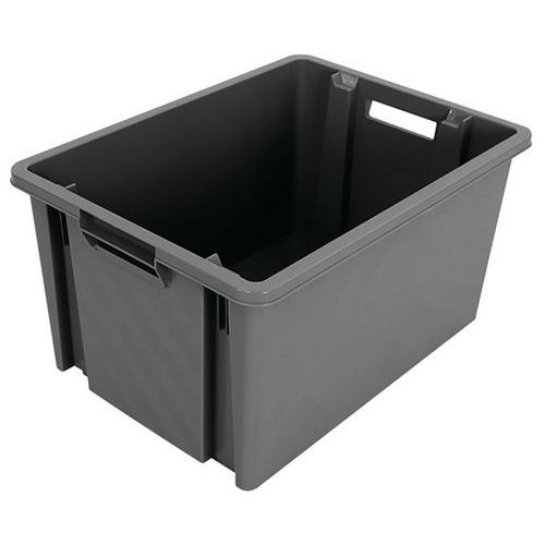 Pojemniki plastikowe NovaBac, sztaplowane, 54 l