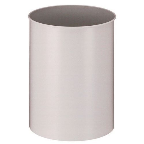 Okrągły metalowy kosz na śmieci – 30 l