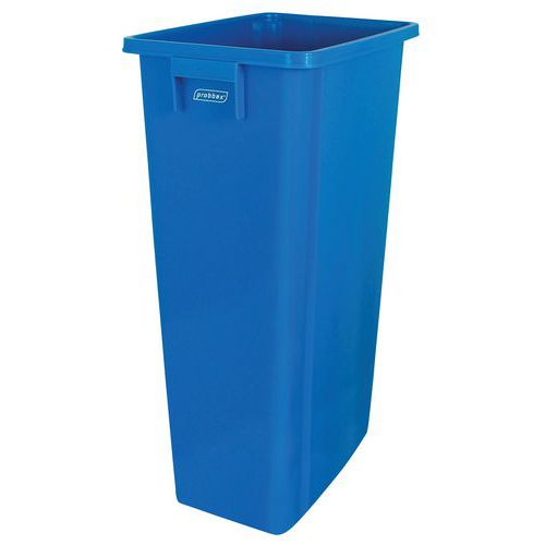 Plastikowe kosze na śmieci Probbax na odpady sortowane, bez pokrywy, 60 l