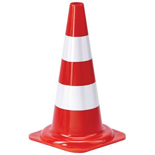 Pachołki drogowe odblaskowe Marta, wysokość 30 - 50 cm Pachołki drogowe odblaskowe Marta, wysokość 30 - 50 cm