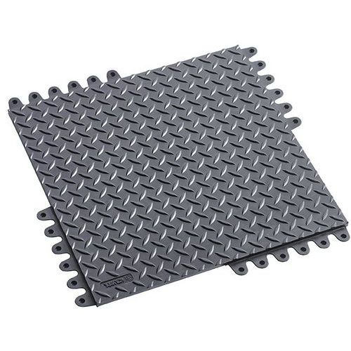 Podłoga ładunkowa De-Flex, 450 x 450 x19 mm, nitryl, antystatyczna Podłoga ładunkowa De-Flex, 450 x 450 x19 mm, nitryl, antystatyczna