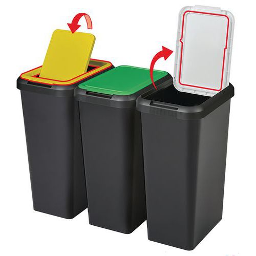 Kosze na odpady posegregowane, 45 l - CEP