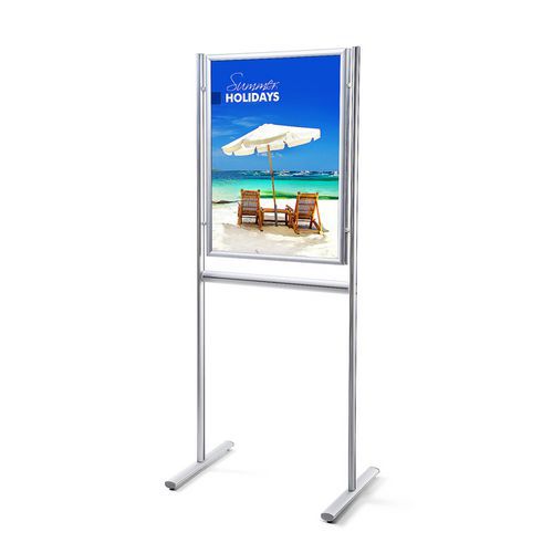 Dwustronne stojaki reklamowe Infoboard, profil 25 mm