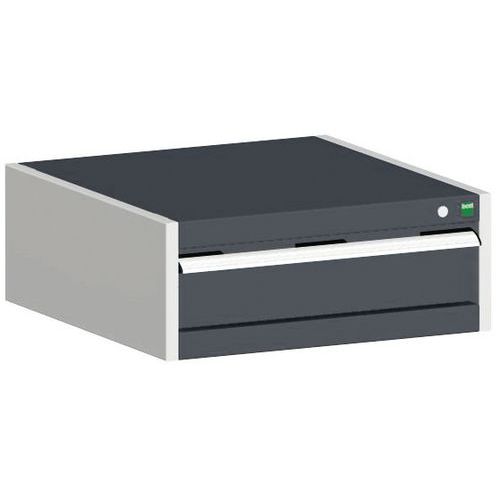 Szafki warsztatowe z szufladami Bott Cubio, 25 x 65 x 52,5-75 cm, 1 szuflada