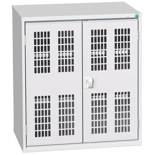 Szafy warsztatowe Bott Verso z drzwiami drucianymi, wysokość 90 cm