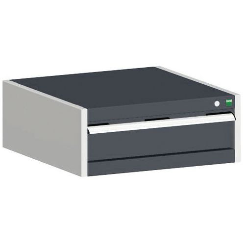 Szafki warsztatowe z szufladami Bott Cubio, 25 x 65 x 52,5-75 cm, 1 szuflada