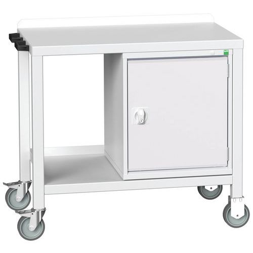 Bott Verso Weld mobilne stoły warsztatowe z szafką, szerokość 100 cm, multipleks/stal