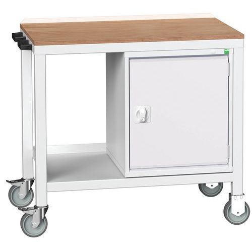Bott Verso Weld mobilne stoły warsztatowe z szafką, szerokość 100 cm, multipleks/stal